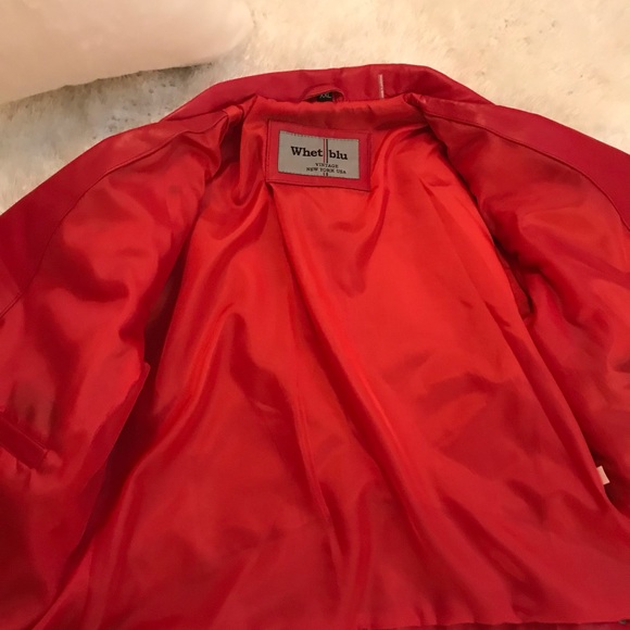 Whet Blu Brand NEW NEVER worn Authentic Leather Jacket XXL - Picture 4 of 7